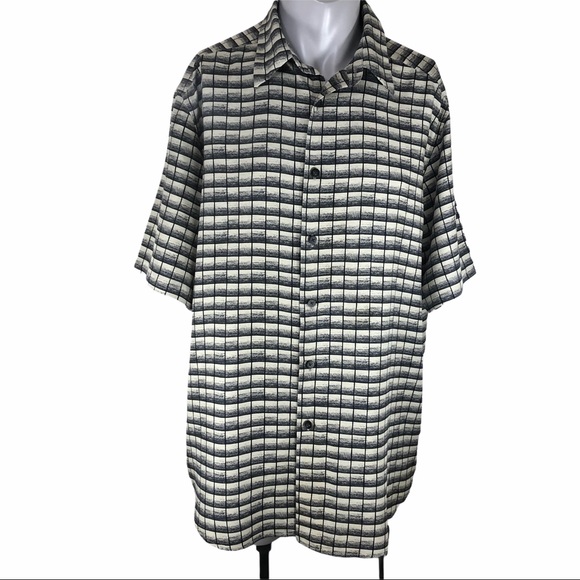 Claiborne men’s casual short sleeve shirt size X-Large - Picture 1 of 8